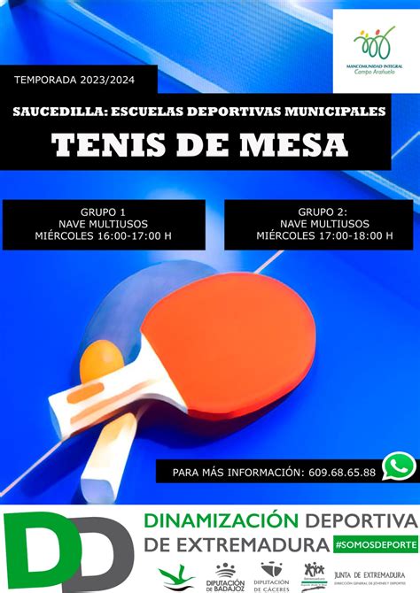 clases de tenis de mesa